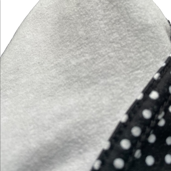 Nike Pro Half Zip Dry Fit Training Top. Black/White Dot Long Sleeved. Size S - Picture 9 of 9